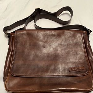 Come Haan classic messenger bag